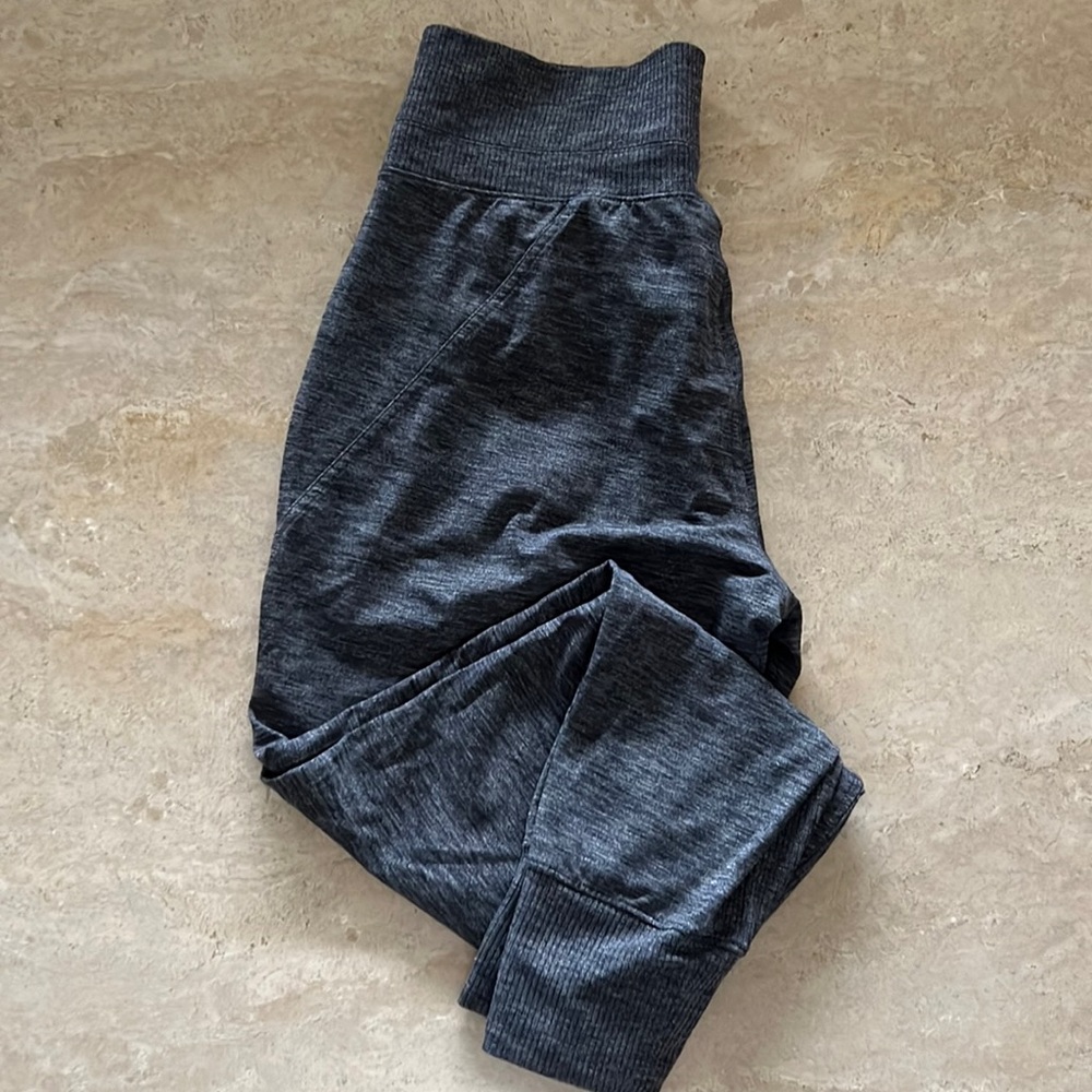 Gray Space-dye Athleta Joggers